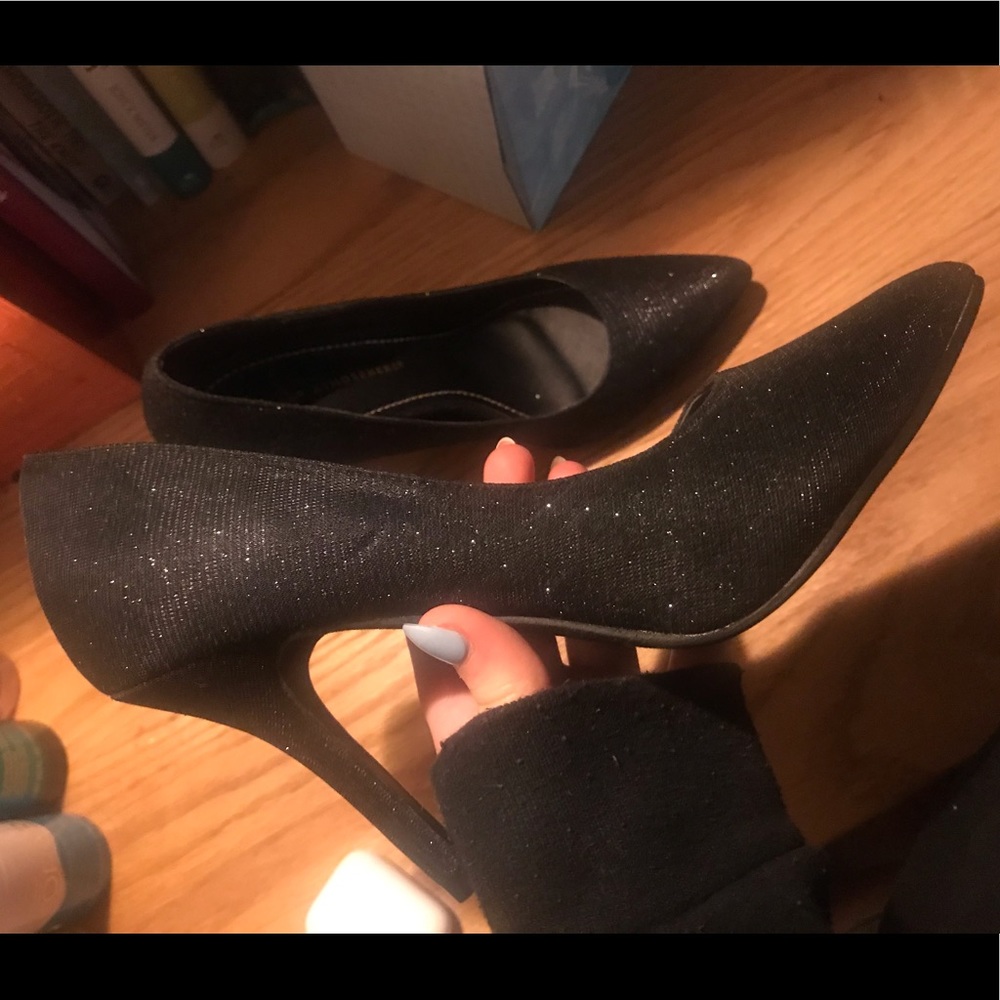 Sparkly black Heels